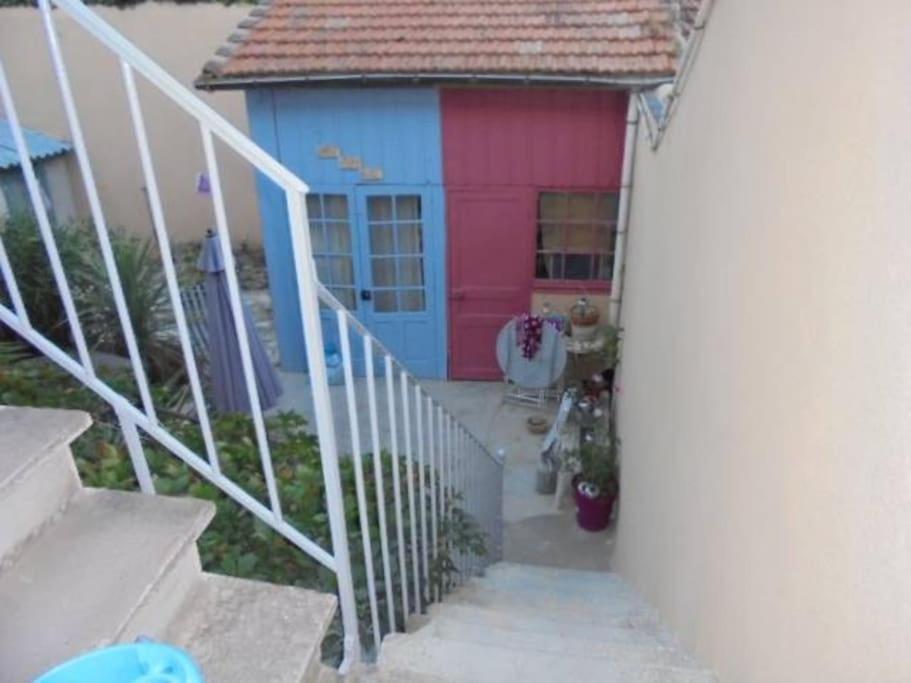 Apartament Fabienne Cote Jardins De La Fontaine Nîmes Zewnętrze zdjęcie